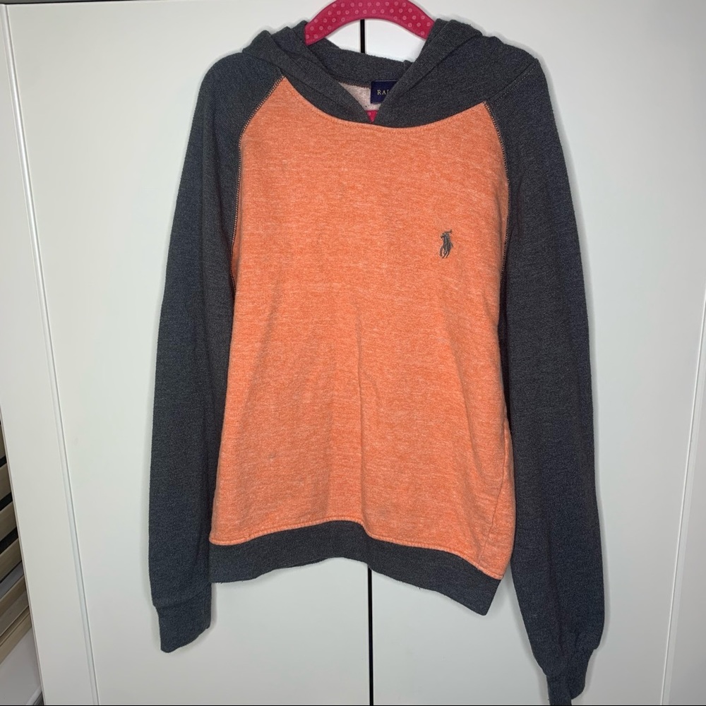 Boys’ Ralph Lauren Two-Tone Hoodie Sweatshirt